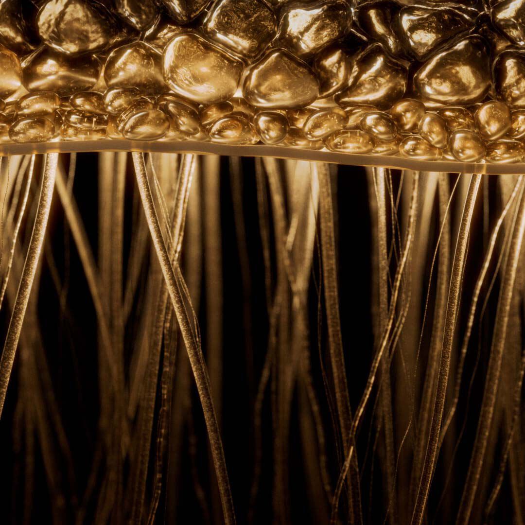 Rappresentazione microscopica di una matrice di collagene rimodellata per una maggiore compattezza e densita cutanea.