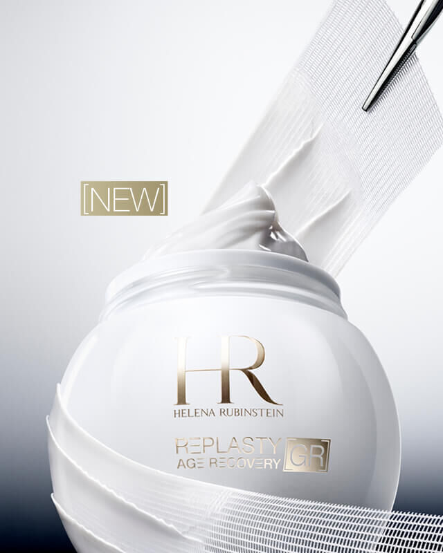 Vasetto Helena Rubinstein Replasty Age Recovery Day [GR] con texture crema bianca ricca.