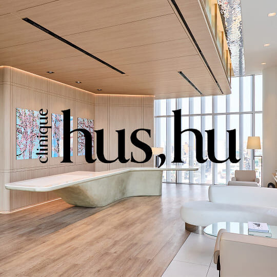 Collaborazione scientifica con la Hus, Hu Clinic di Seul per garantire trattamenti per la cura della pelle di alta efficacia e competenze dermatologiche.